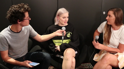 Cam and Georgia catch up with Anne-Marie!