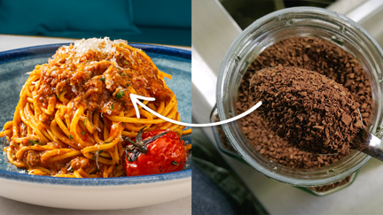 Mince with coffee apparently makes the best nachos and spag bol