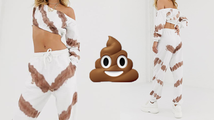 These ASOS pants look like you've pooed yourself...cute!