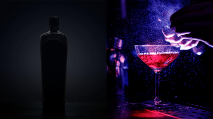 This NZ black gin makes pretty colour changing cocktails