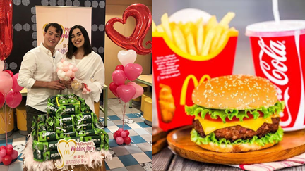 You can get married at McDonald's and it's totally romantic!
