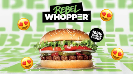 Burger King have just launched a plant-based burger!