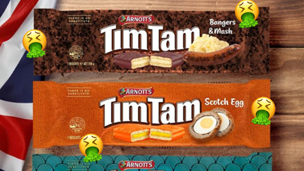 Tim Tam just announced crazy new 'British' flavours and we're honestly disgusted