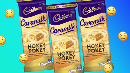 Cadbury's Caramilk Hokey Pokey is out TODAY!