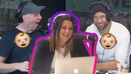 Fletch and Vaughan React to Megan's pregnancy news