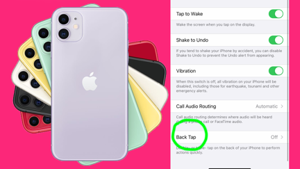 Turns out you can take a screenshot by tapping the back of your iPhone!