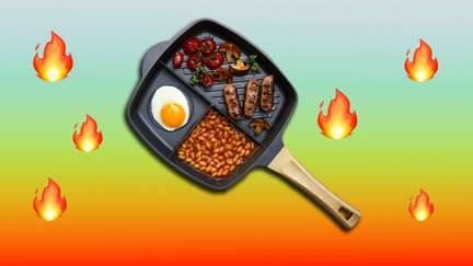 Say goodbye to dishes with The Warehouse's new sectional fry pan!