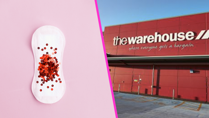 The Warehouse Group will now provide free period products in staff bathrooms