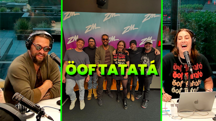 Jason Momoa's band Öof Tatatà join Fletch, Vaughan and Hayley!