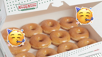 Krispy Kreme are dishing out $4 dozens to celebrate their birthday!