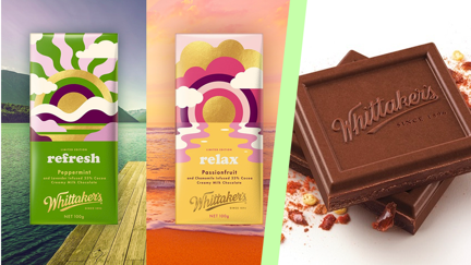 Relax and rejuvenate with Whittaker's new limited edition chocolate flavours!