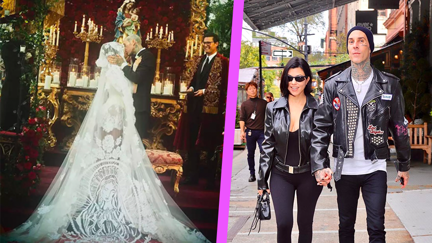 Kourtney and Travis have got married AGAIN... this time in Italy!