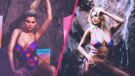 Selena Gomez stuns in these untouched swimsuit shots