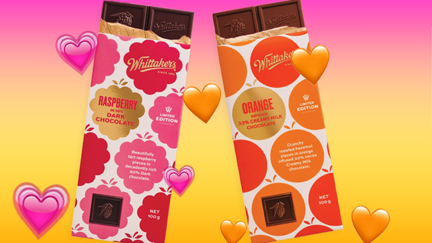 Whittaker's is releasing two brand new 'fruitful' flavours