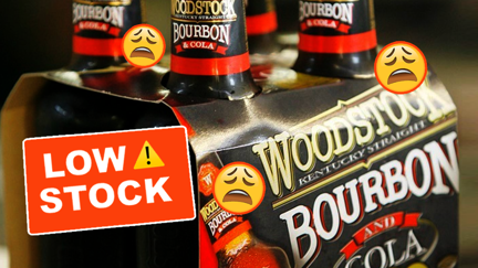 Wood-low-stock as NZ has been hit with a nationwide bourbon and RTD shortage!
