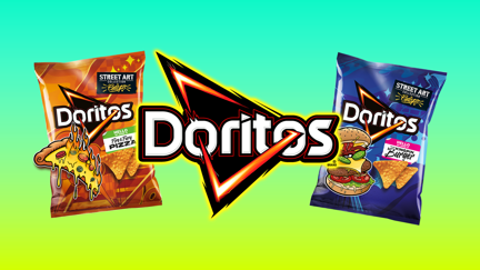 Doritos have launched two new fiery flavours in collaboration with a NZ artist
