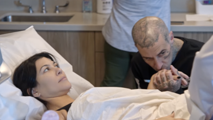 Baby rumours swirling for Kourtney & Travis in the latest 'The Kardashians' trailer!