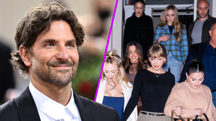Bradley Cooper crashed Gigi Hadid's girls' night with Taylor Swift and who can blame him
