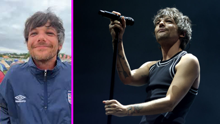 Louis Tomlinson is fully grey