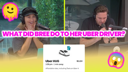 What did Bree do to her Uber driver?