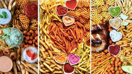 Forget Cheese and Charcuterie boards, 'fries boards' are the future!