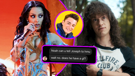 Doja Cat slid into Stranger Things Noah Schnapp's DMs asking to be set up with his co-star Joseph Quinn