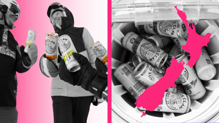White Claw is finally crashing in NZ with its 'First Wave'