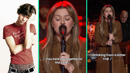 Kelly Clarkson covered kiwi Will Swinton's song on her show