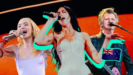 WATCH: Dua Lipa covers Lorde and brings out Crowded House's Neil Finn in Auckland