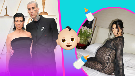 Kourtney Kardashian and Travis Barker have reportedly welcomed their first child together