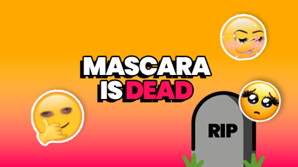 No mascara is the latest makeup trend