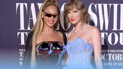 Taylor Swift Thanks Beyoncé For Attending 'Eras Tour' Concert Film Premiere