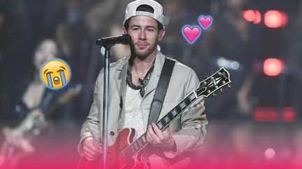 Nick Jonas Cries While Performing Highly Emotional Song On Tour