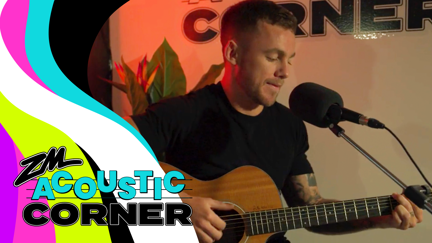 Mitch James performs a stripped back version of new single 'motions' in ZM's Acoustic Corner!