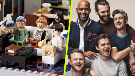 LEGO is about to get more colourful with the release of their 'Queer Eye - The Fab 5' set
