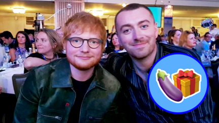 Ed Sheeran is planning to give Sam Smith a very large X-rated gift