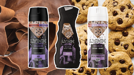 Lynx 'Leather & Cookies' body spray and shower gel exists and we're kinda interested
